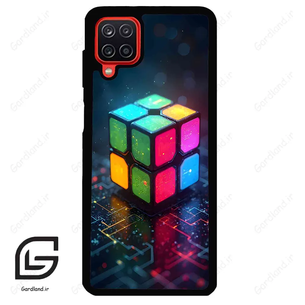 قاب گوشی سامسونگ ای 12 (Galaxy A12 ) طرح مکعب کد 2222