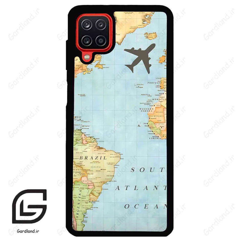 قاب گوشی سامسونگ ای 12 (Galaxy A12 ) طرح نقشه کد 2243