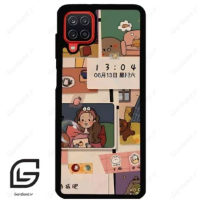 قاب گوشی سامسونگ ای 12 (Galaxy A12 ) طرح دخترانه کد 2254