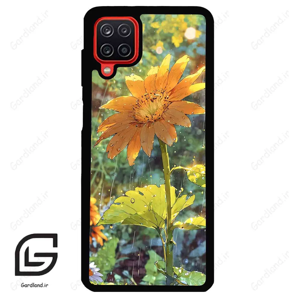 قاب گوشی سامسونگ ای 12 (Galaxy A12 ) طرح گل کد 2410