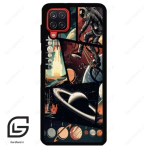 قاب گوشی سامسونگ ای 12 (Galaxy A12 ) طرح فضانورد کد 2415