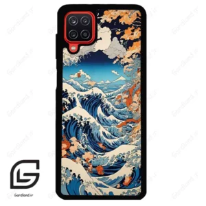 قاب گوشی سامسونگ ای 12 (Galaxy A12 ) طرح موج کد 2418