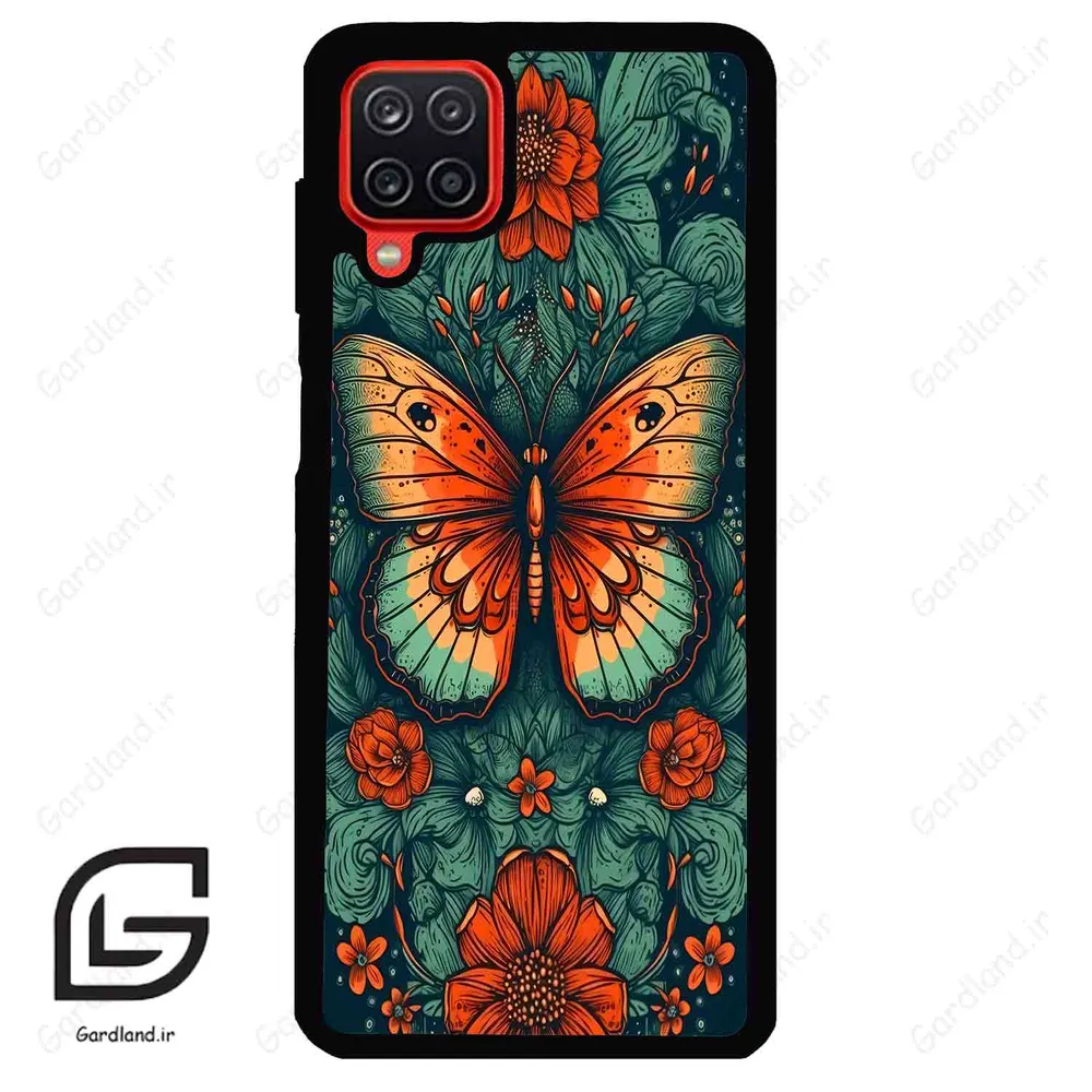 قاب گوشی سامسونگ ای 12 (Galaxy A12 ) طرح پروانه کد 2421