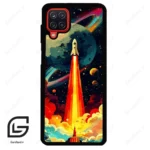 قاب گوشی سامسونگ ای 12 (Galaxy A12 ) طرح موشک کد 2463