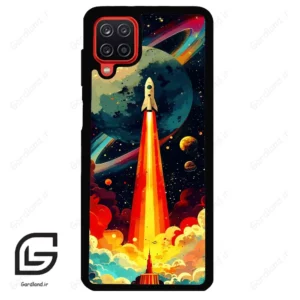 قاب گوشی سامسونگ ای 12 (Galaxy A12 ) طرح موشک کد 2463