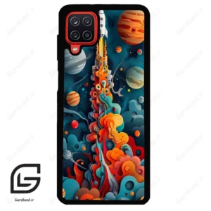 قاب گوشی سامسونگ ای 12 (Galaxy A12 ) طرح موشک کد 2470