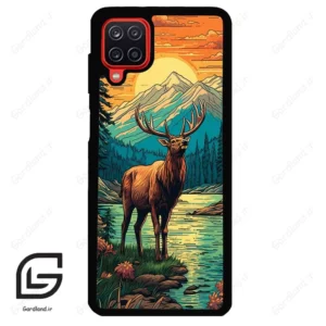 قاب گوشی سامسونگ ای 12 (Galaxy A12 ) طرح گوزن کد 2471