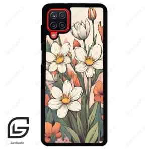 قاب گوشی سامسونگ ای 12 (Galaxy A12 ) طرح گل کد 2475