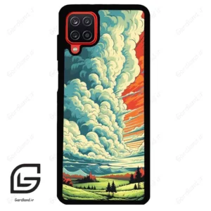 قاب گوشی سامسونگ ای 12 (Galaxy A12 ) طرح ابرنگی کد 2491