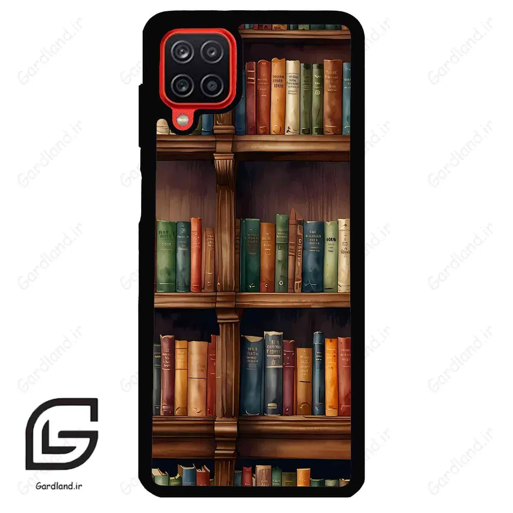قاب گوشی سامسونگ ای 12 (Galaxy A12 ) طرح کتابخانه کد 2527