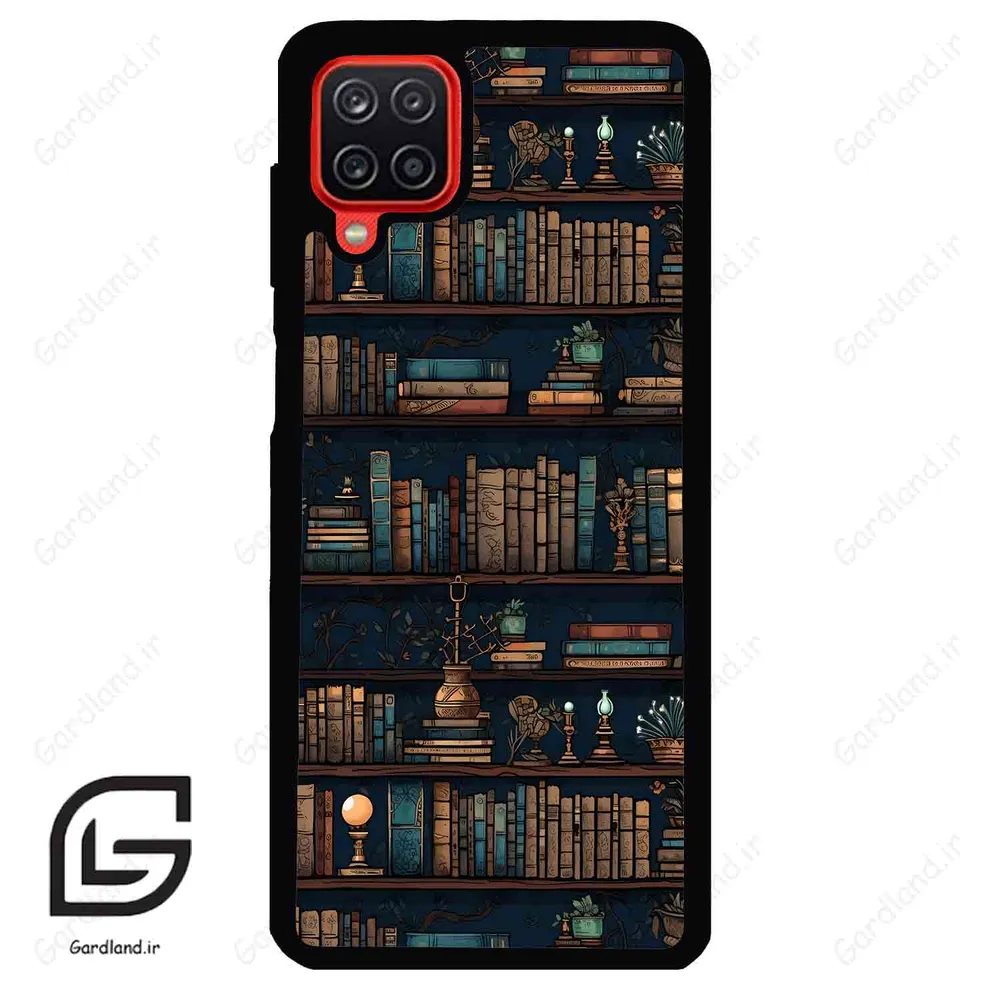 قاب گوشی سامسونگ ای 12 (Galaxy A12 ) طرح کتابخانه کد 2536