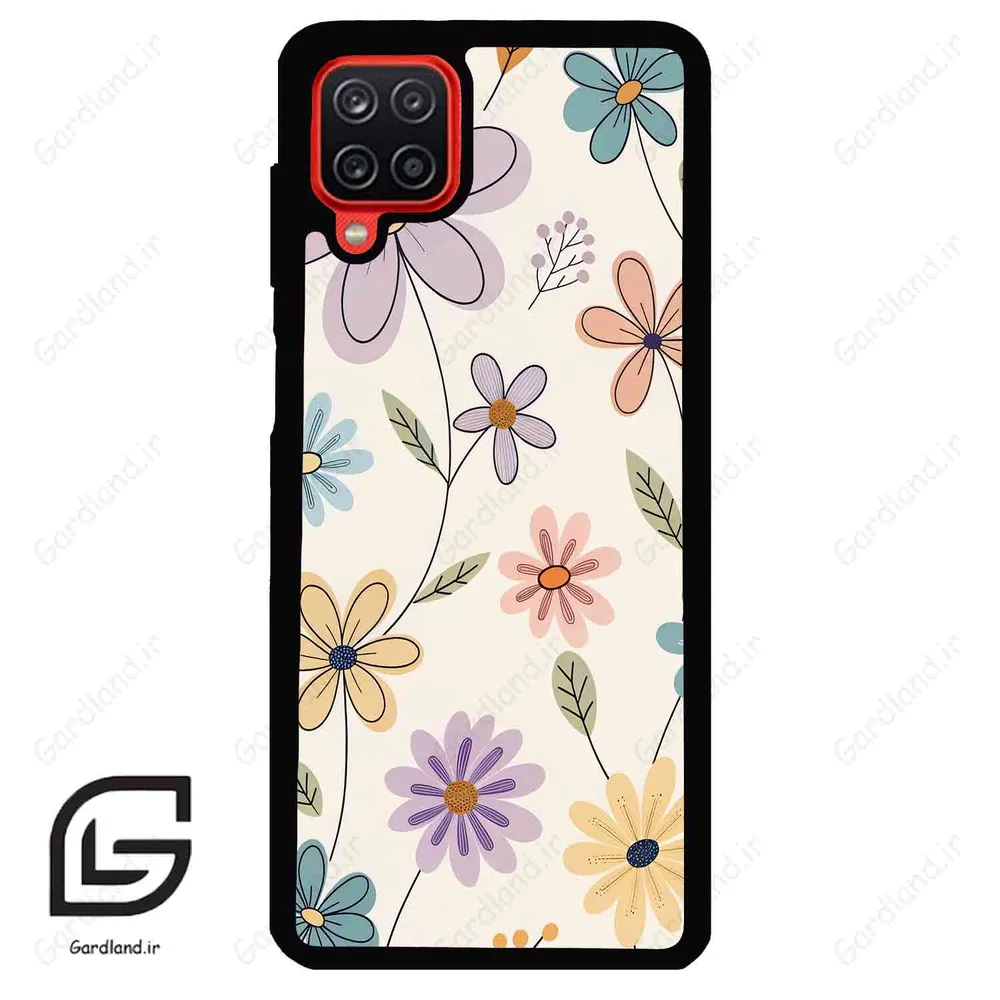 قاب گوشی سامسونگ ای 12 (Galaxy A12 ) طرح گل کد 2587