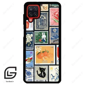 قاب گوشی سامسونگ ای 12 (Galaxy A12 ) طرح تمبر کد 2603