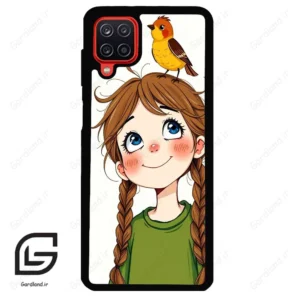 قاب گوشی سامسونگ ای 12 (Galaxy A12 ) طرح دختر کد 2640