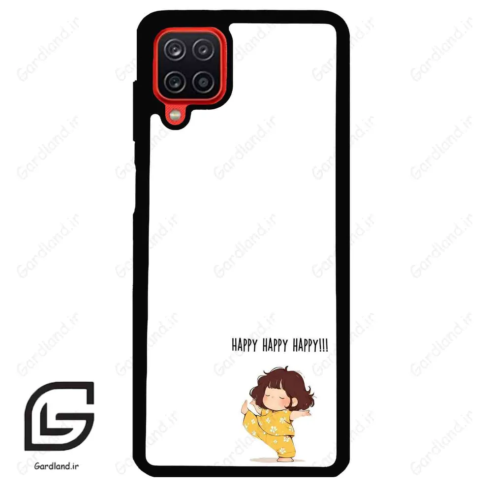 قاب گوشی سامسونگ ای 12 (Galaxy A12 ) طرح خوشحال کد 2647
