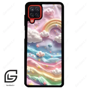 قاب گوشی سامسونگ ای 12 (Galaxy A12 ) طرح رنگارنگ کد 2656