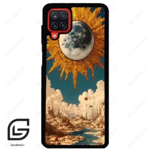 قاب گوشی سامسونگ ای 12 (Galaxy A12 ) طرح خورشید کد 2694