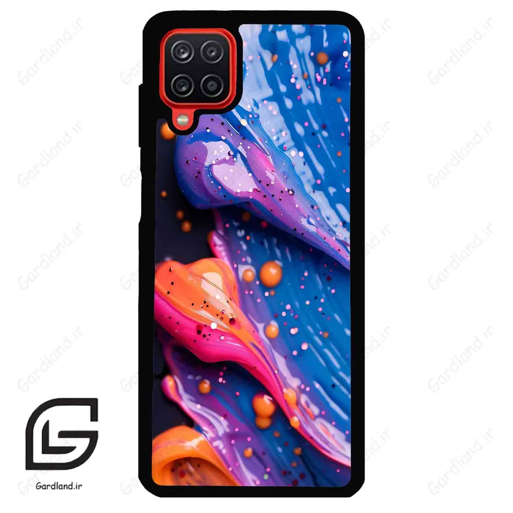 قاب گوشی سامسونگ ای 12 (Galaxy A12 ) طرح رنگ کد 2724