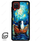قاب گوشی سامسونگ ای 12 (Galaxy A12 ) طرح گربه کد 2727