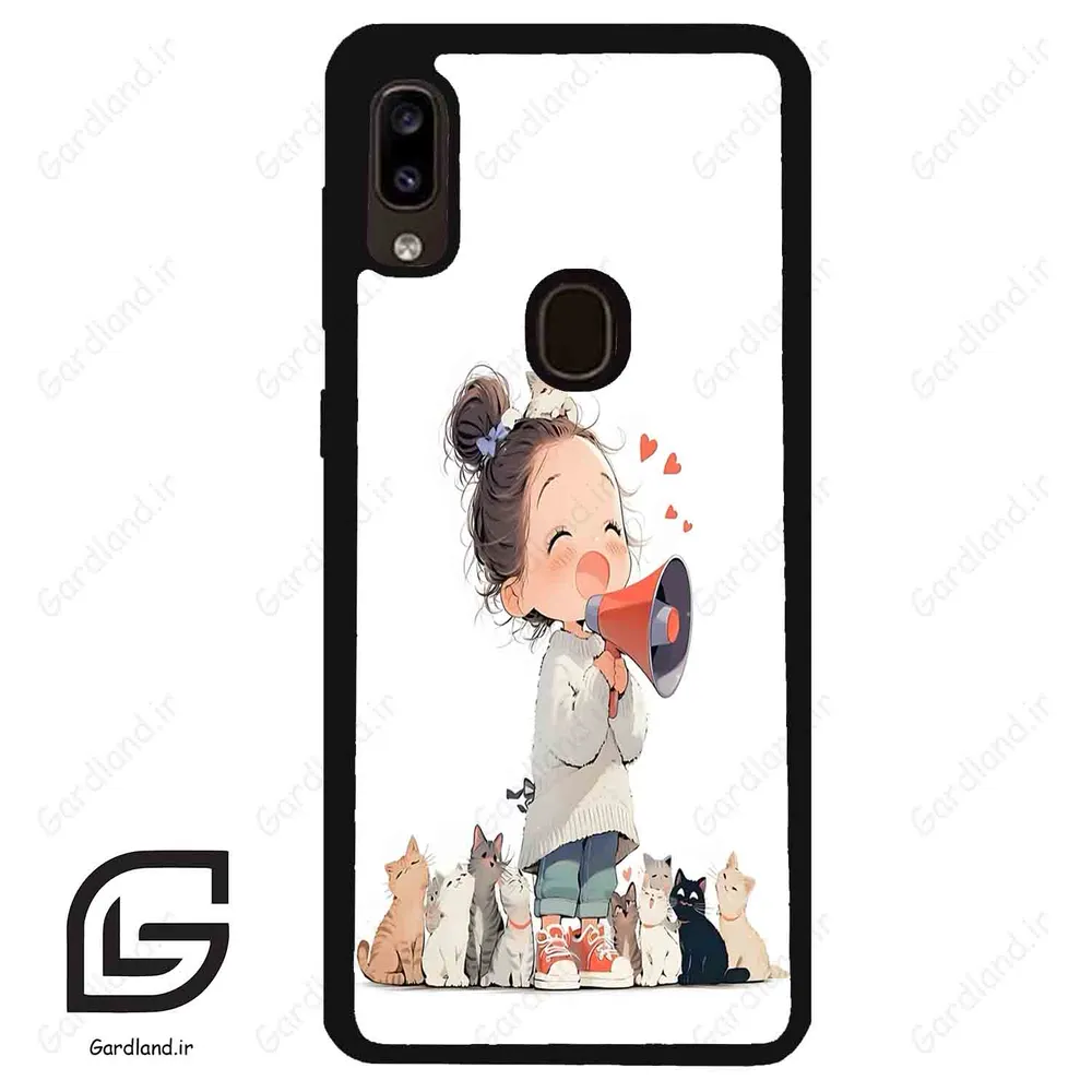 قاب گوشی سامسونگ ای 20 / ای 30 (Galaxy A20 / A30 ) طرح دخترانه کد 2027