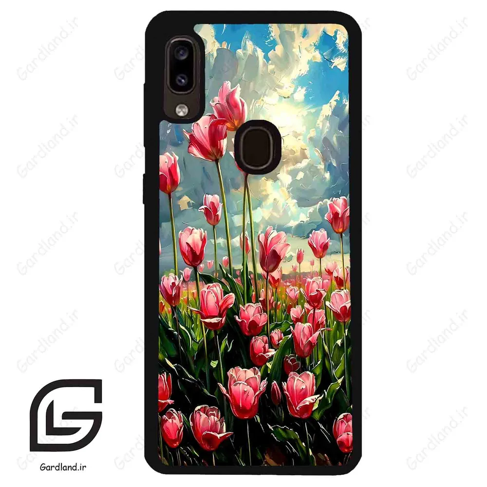 قاب گوشی سامسونگ ای 20 / ای 30 (Galaxy A20 / A30 ) طرح گل کد 2055