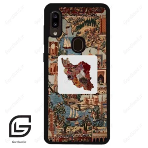 قاب گوشی سامسونگ ای 20 / ای 30 (Galaxy A20 / A30 ) طرح نقشه ایران کد 2287