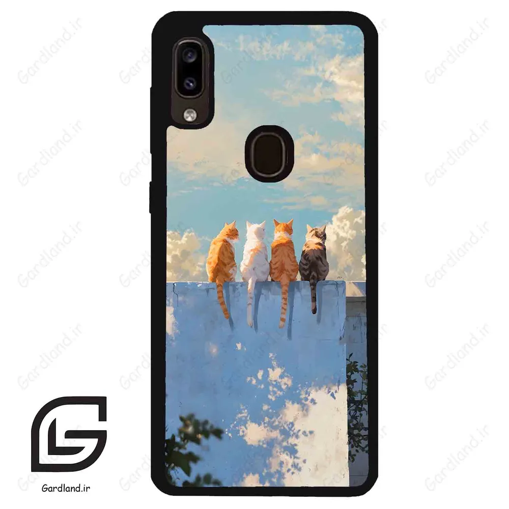 قاب گوشی سامسونگ ای 20 / ای 30 (Galaxy A20 / A30 ) طرح گربه کد 2367