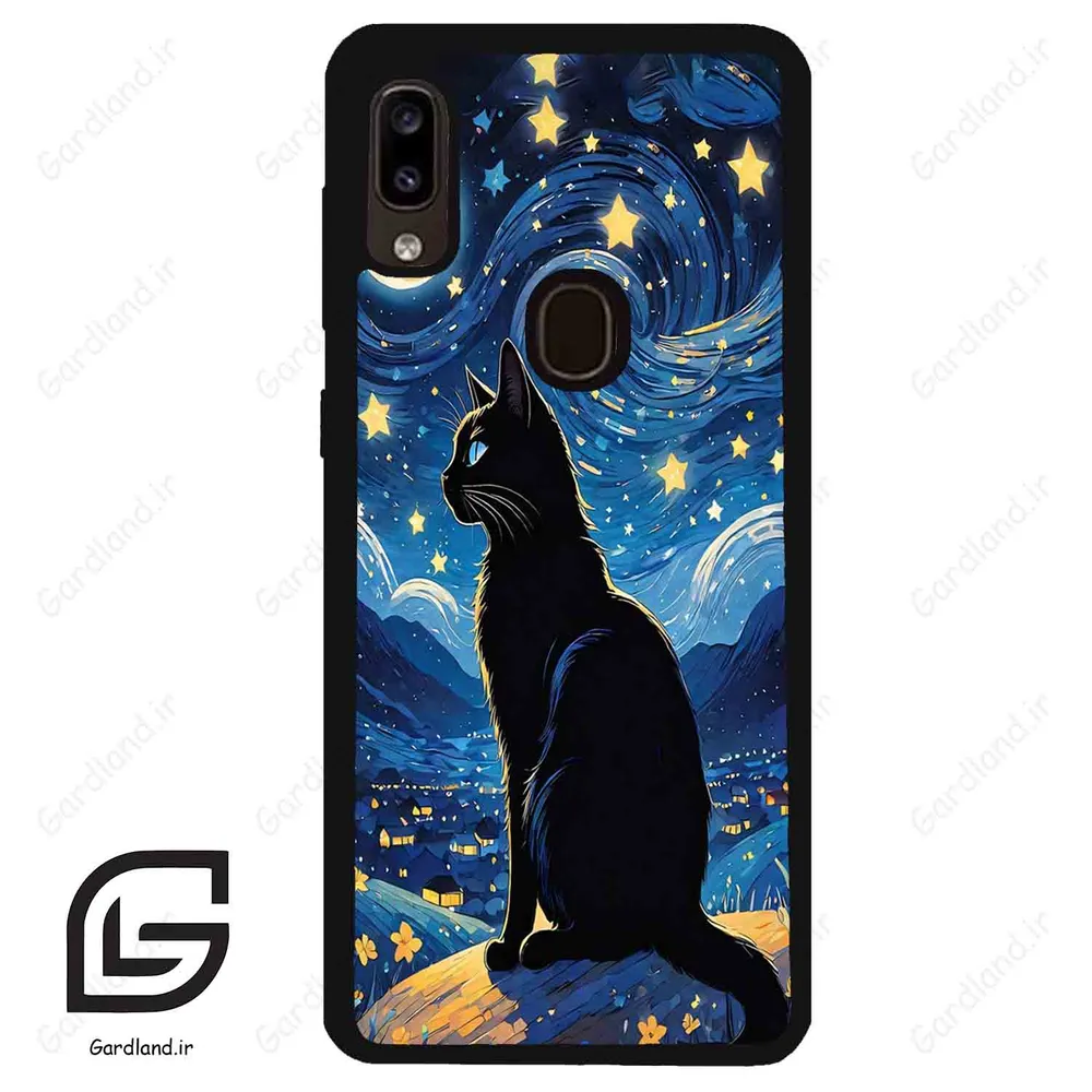 قاب گوشی سامسونگ ای 20 / ای 30 (Galaxy A20 / A30 ) طرح گربه کد 2438