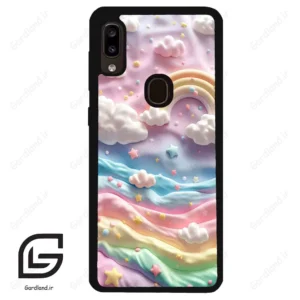 قاب گوشی سامسونگ ای 20 / ای 30 (Galaxy A20 / A30 ) طرح رنگارنگ کد 2656