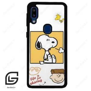 قاب گوشی سامسونگ ای 20 ای (Galaxy A20E ) طرح اسنوپی کد 2076