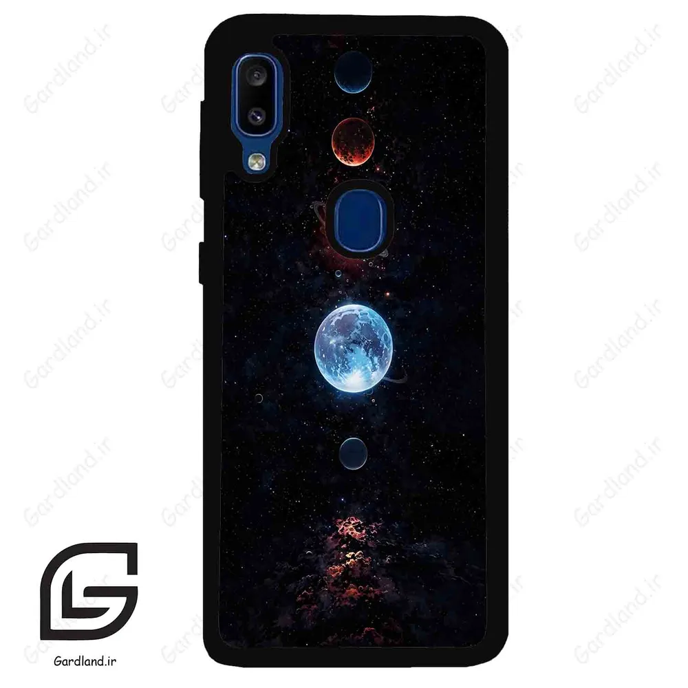 قاب گوشی سامسونگ ای 20 ای (Galaxy A20E ) طرح ماه کد 2198