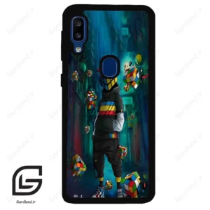قاب گوشی سامسونگ ای 20 ای (Galaxy A20E ) طرح مکعب کد 2229