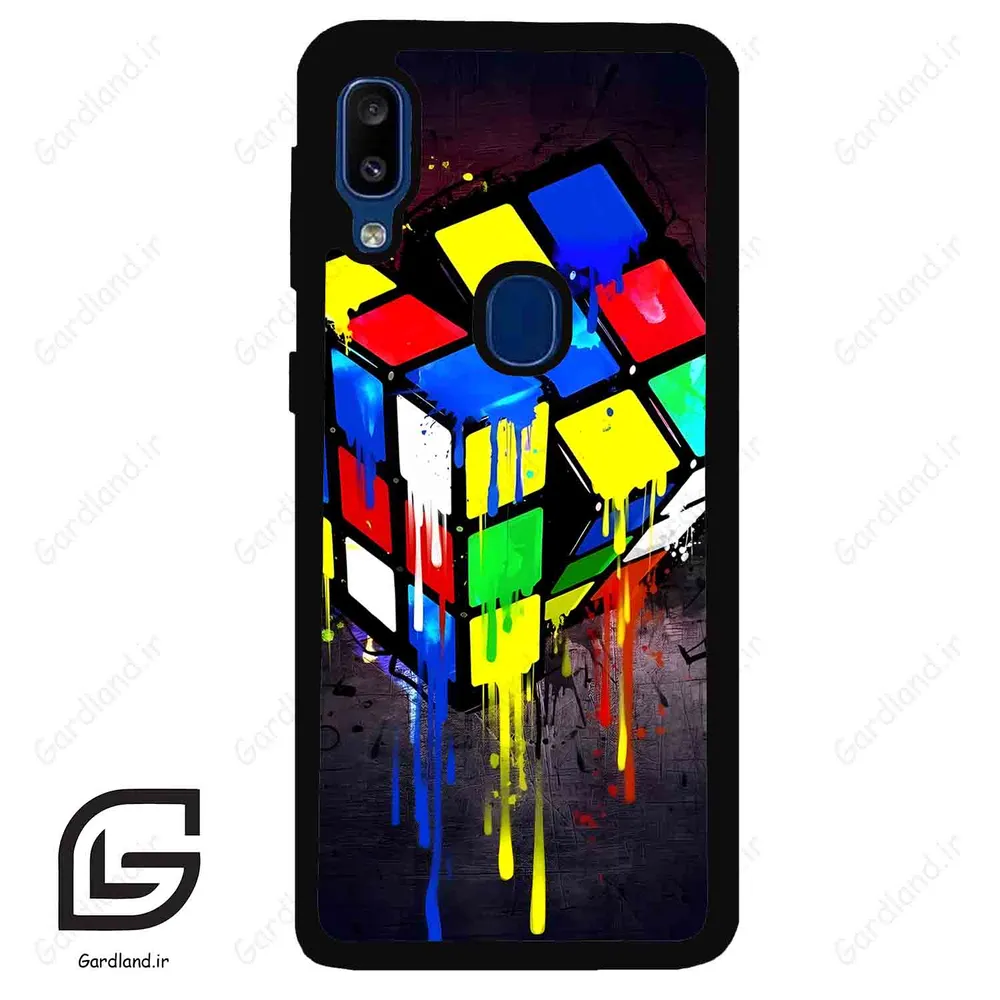 قاب گوشی سامسونگ ای 20 ای (Galaxy A20E ) طرح مکعب کد 2236
