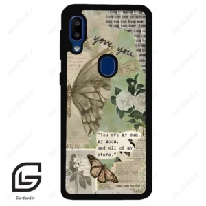 قاب گوشی سامسونگ ای 20 ای (Galaxy A20E ) طرح پروانه کد 2244