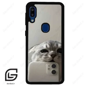 قاب گوشی سامسونگ ای 20 ای (Galaxy A20E ) طرح گربه کد 2246