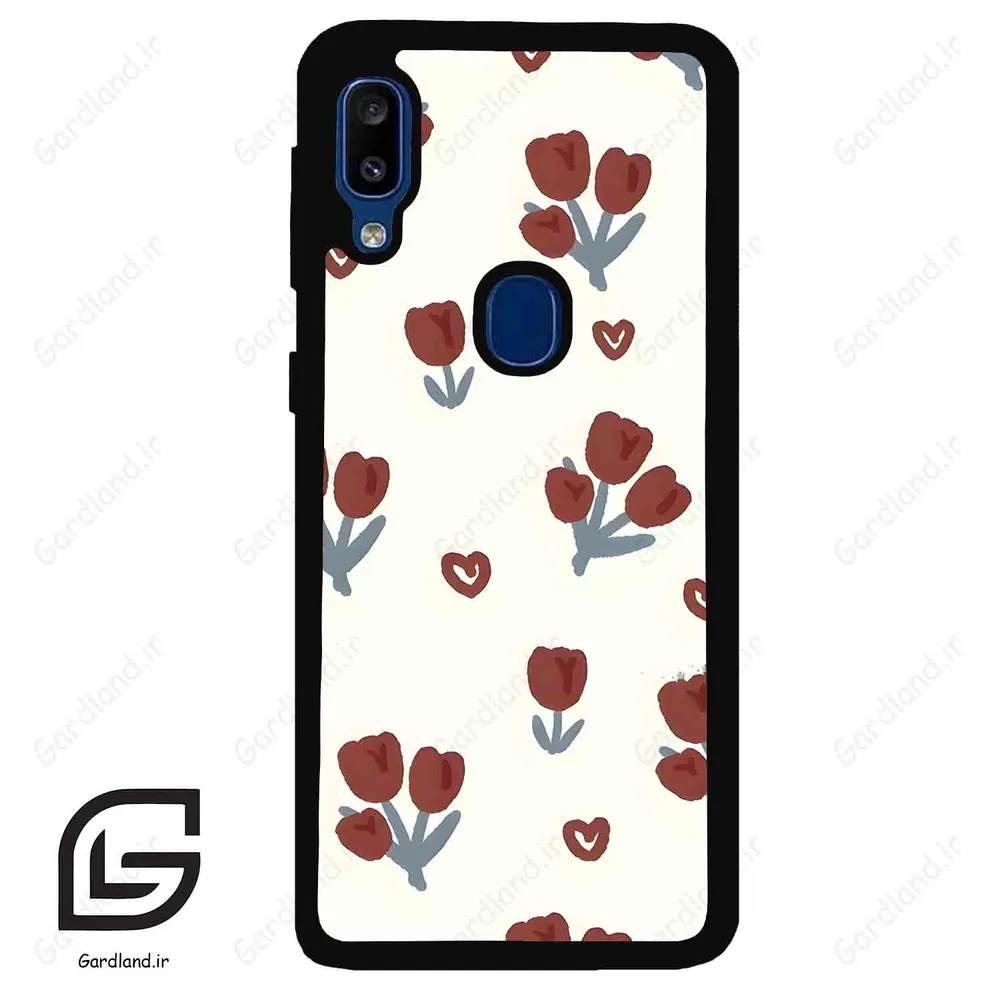 قاب گوشی سامسونگ ای 20 ای (Galaxy A20E ) طرح گل کد 2252