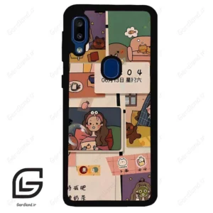 قاب گوشی سامسونگ ای 20 ای (Galaxy A20E ) طرح دخترانه کد 2254