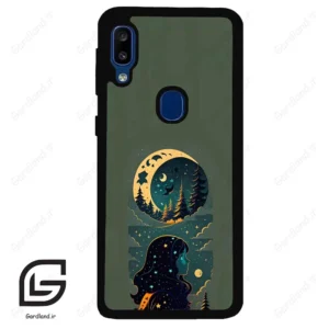 قاب گوشی سامسونگ ای 20 ای (Galaxy A20E ) طرح ماه کد 2267