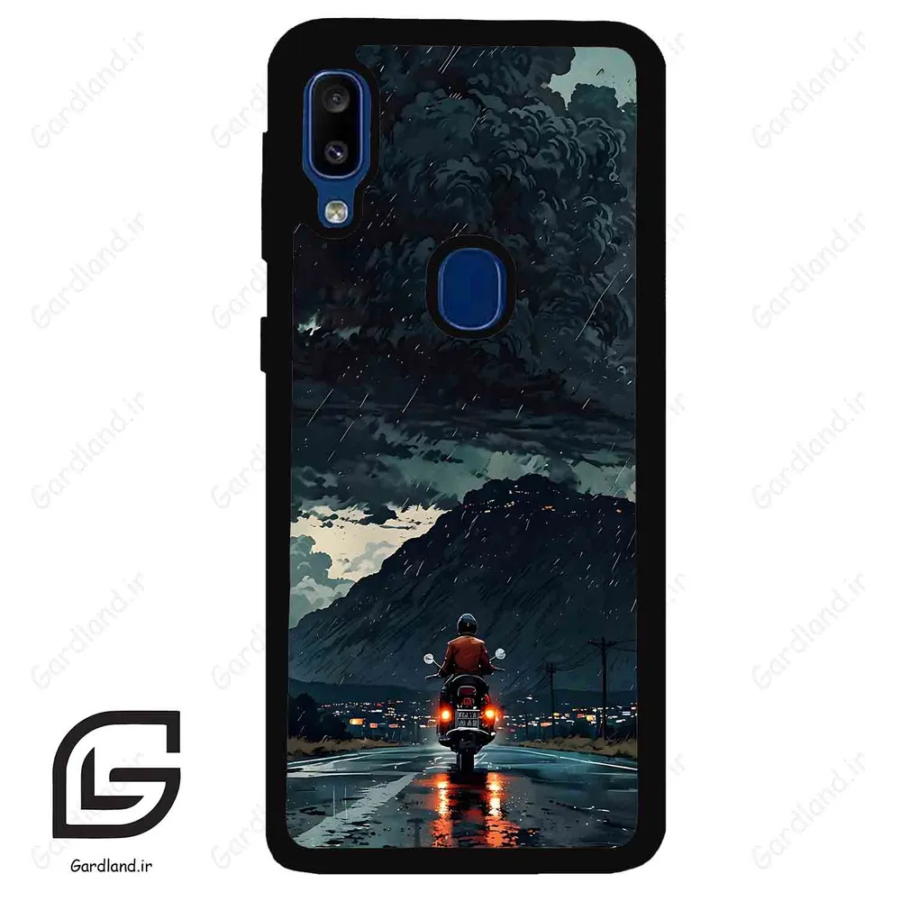 قاب گوشی سامسونگ ای 20 ای (Galaxy A20E ) طرح موتورسوار کد 2342