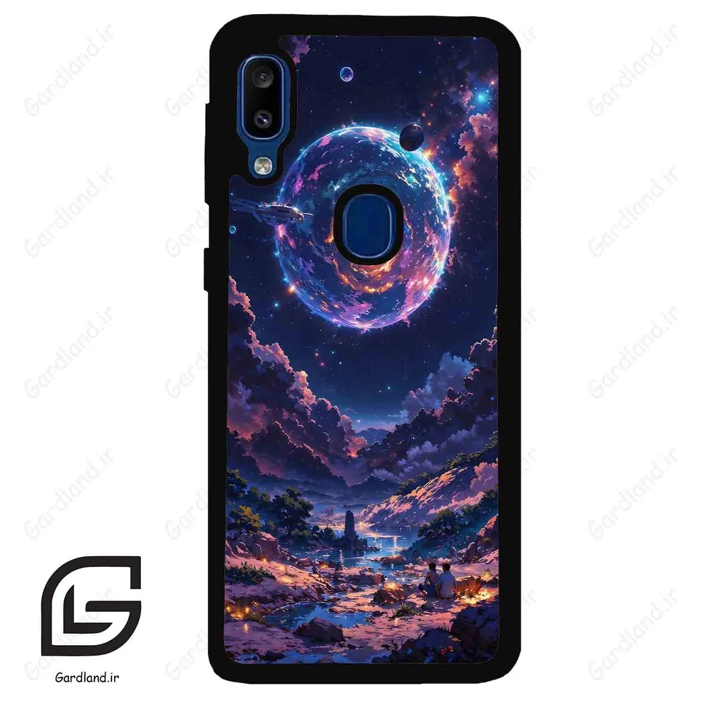 قاب گوشی سامسونگ ای 20 ای (Galaxy A20E ) طرح ماه کد 2344