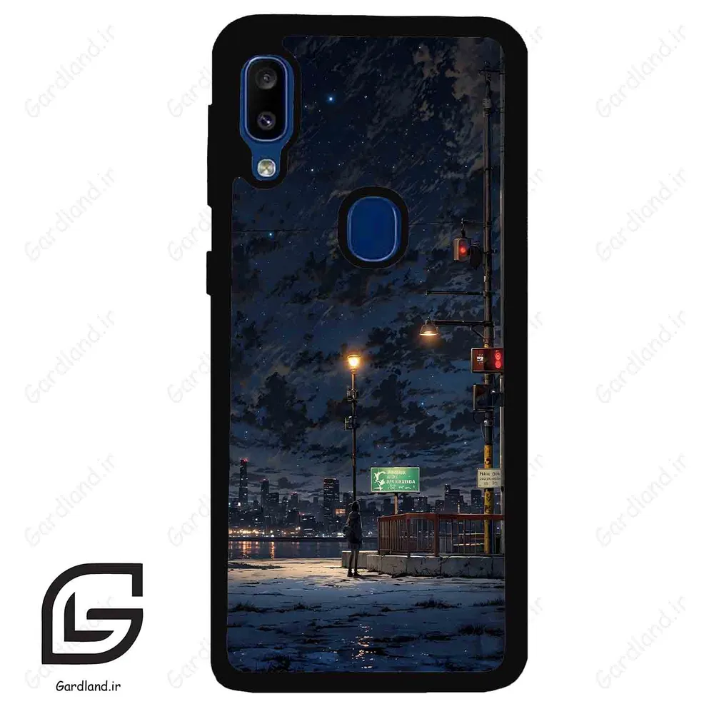 قاب گوشی سامسونگ ای 20 ای (Galaxy A20E ) طرح شب کد 2354