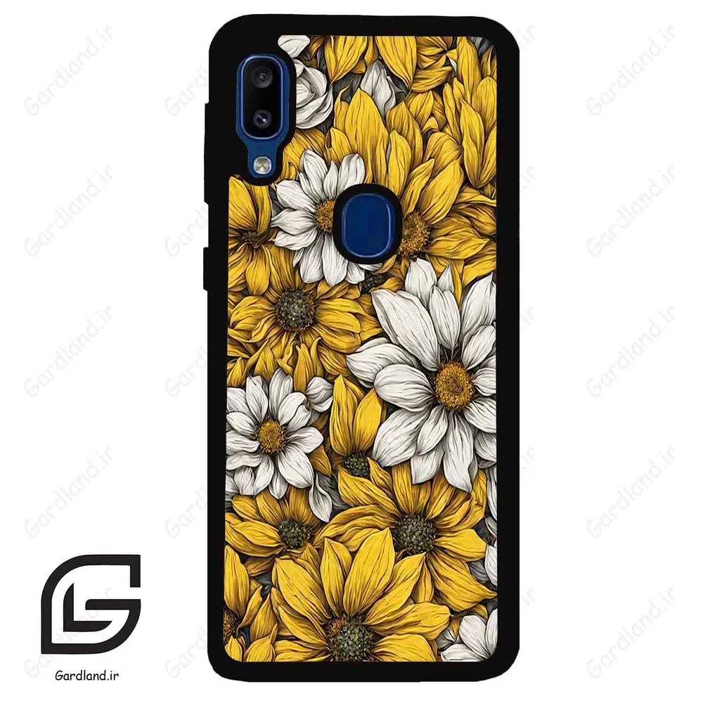 قاب گوشی سامسونگ ای 20 ای (Galaxy A20E ) طرح گل کد 2402