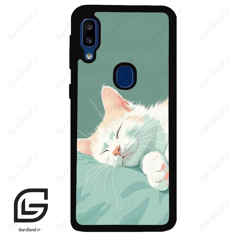 قاب گوشی سامسونگ ای 20 ای (Galaxy A20E ) طرح گربه کد 2403