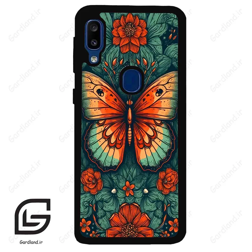 قاب گوشی سامسونگ ای 20 ای (Galaxy A20E ) طرح پروانه کد 2421
