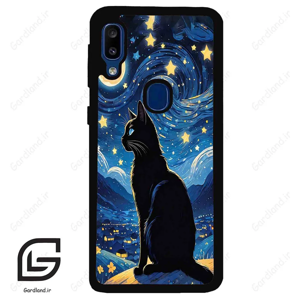 قاب گوشی سامسونگ ای 20 ای (Galaxy A20E ) طرح گربه کد 2438