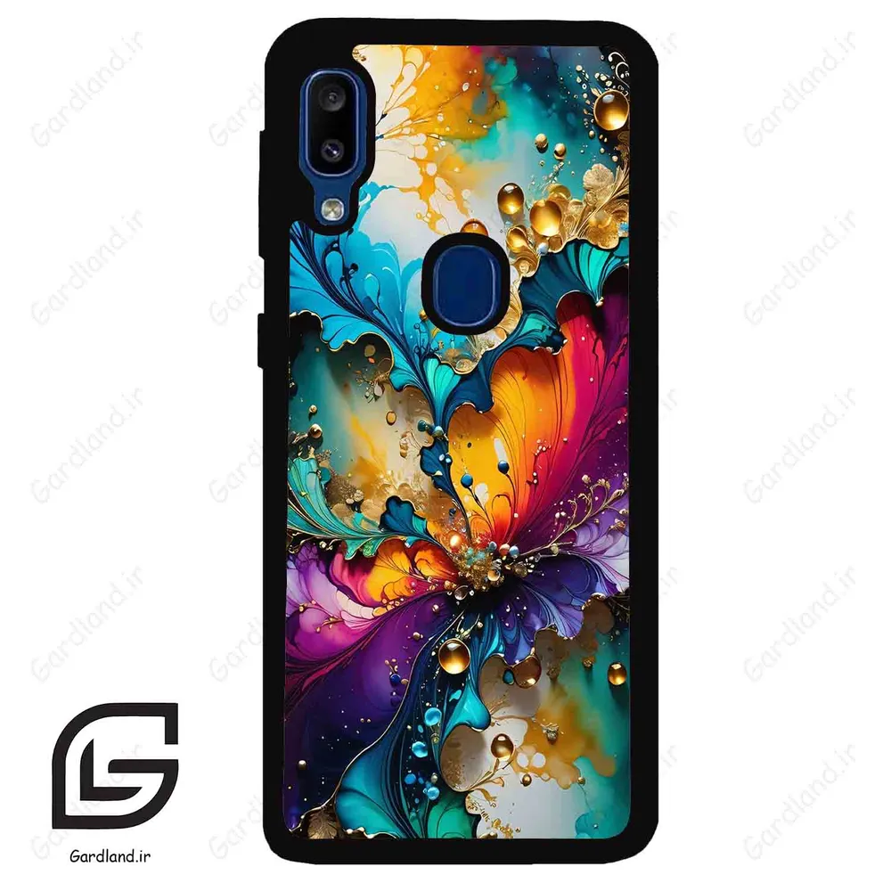 قاب گوشی سامسونگ ای 20 ای (Galaxy A20E ) طرح ابرنگی کد 2447