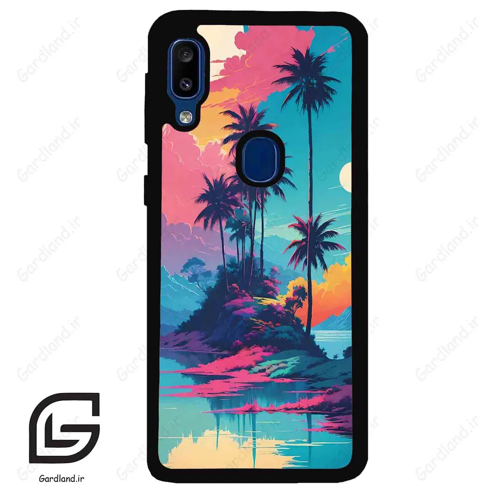 قاب گوشی سامسونگ ای 20 ای (Galaxy A20E ) طرح جزیره کد 2461