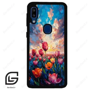 قاب گوشی سامسونگ ای 20 ای (Galaxy A20E ) طرح گل کد 2466