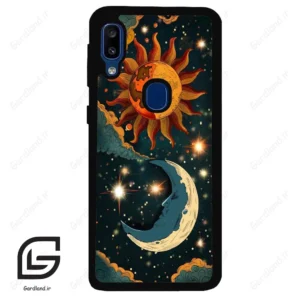 قاب گوشی سامسونگ ای 20 ای (Galaxy A20E ) طرح ماه کد 2474