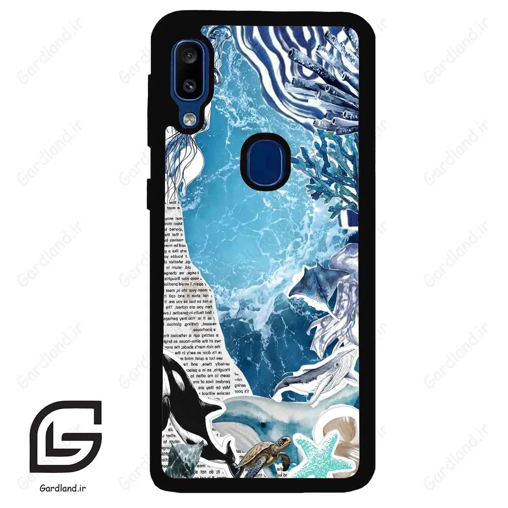 قاب گوشی سامسونگ ای 20 ای (Galaxy A20E ) طرح دریا کد 2516